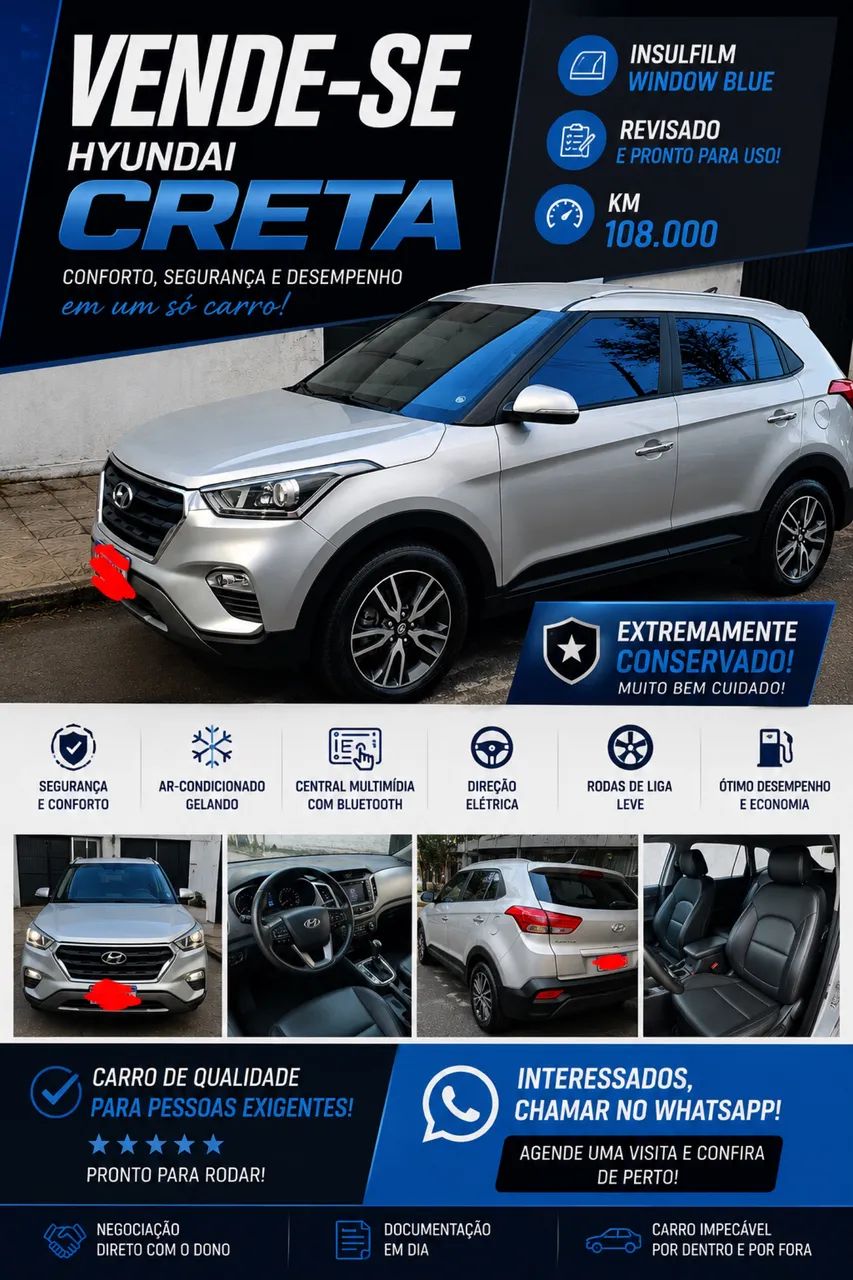 Hyundai Creta Creta Prestige 2.0 16V Flex Aut. 2019