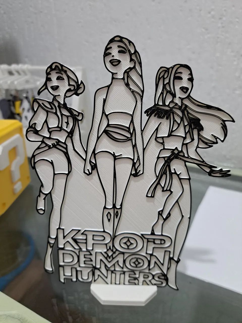 Placa K-pop para pintura- impressão 3D  - Foto 4