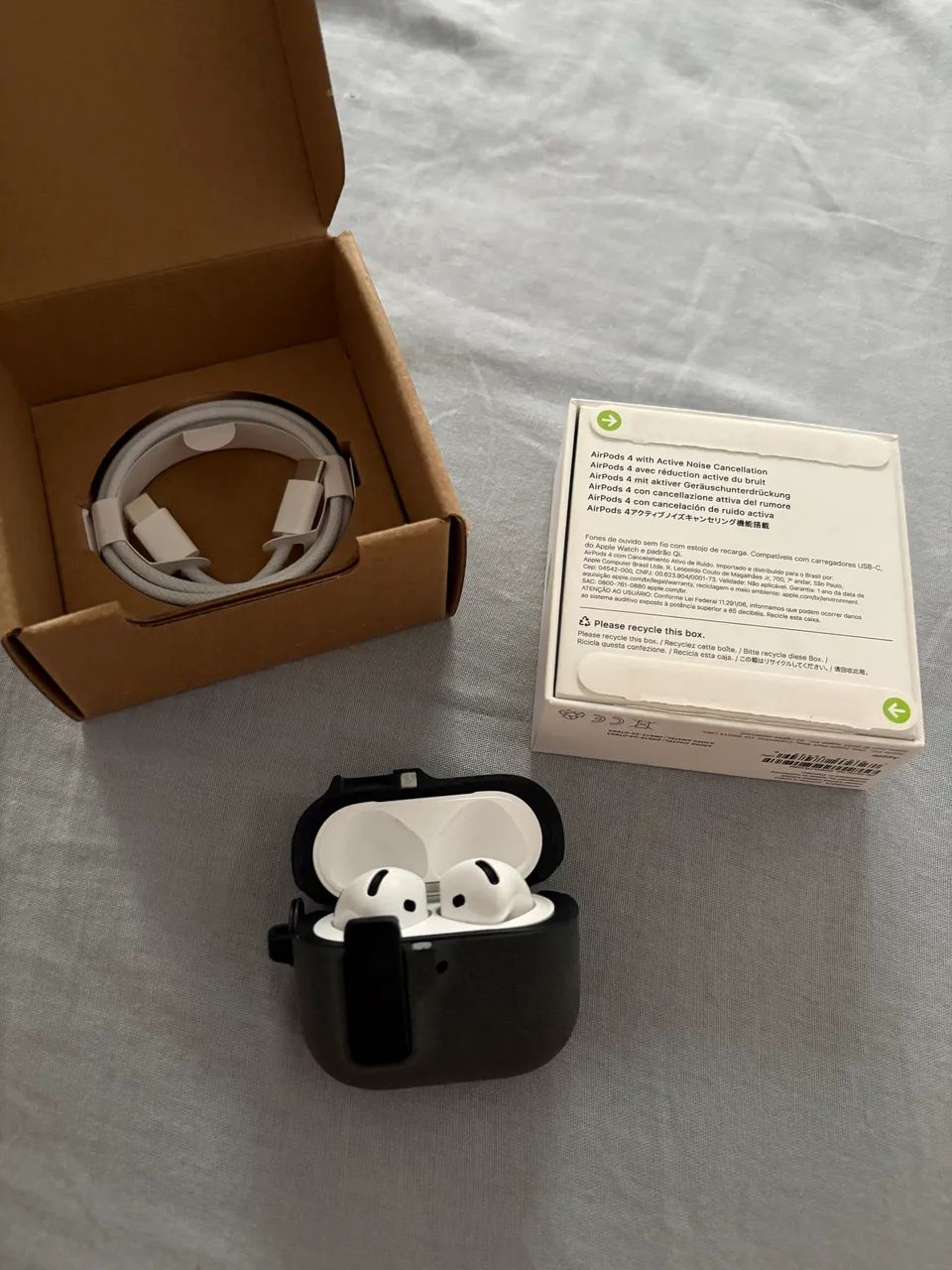 AirPods4 ANC無し AirPods 4 Original ANC Cancelamento de Ruído Apple Novo
