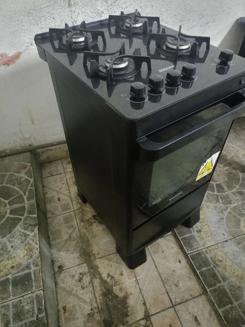 Fogão suggar mesa de vidro excelente funcionando perfeitamente  - Foto 2