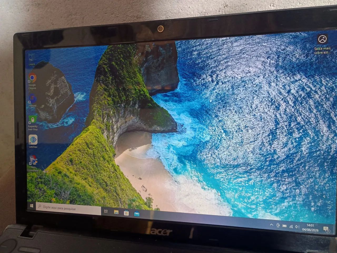 Notebook Acer 15.6" - Intel Core i3 | 8GB RAM | SSD 240GB - Foto 2