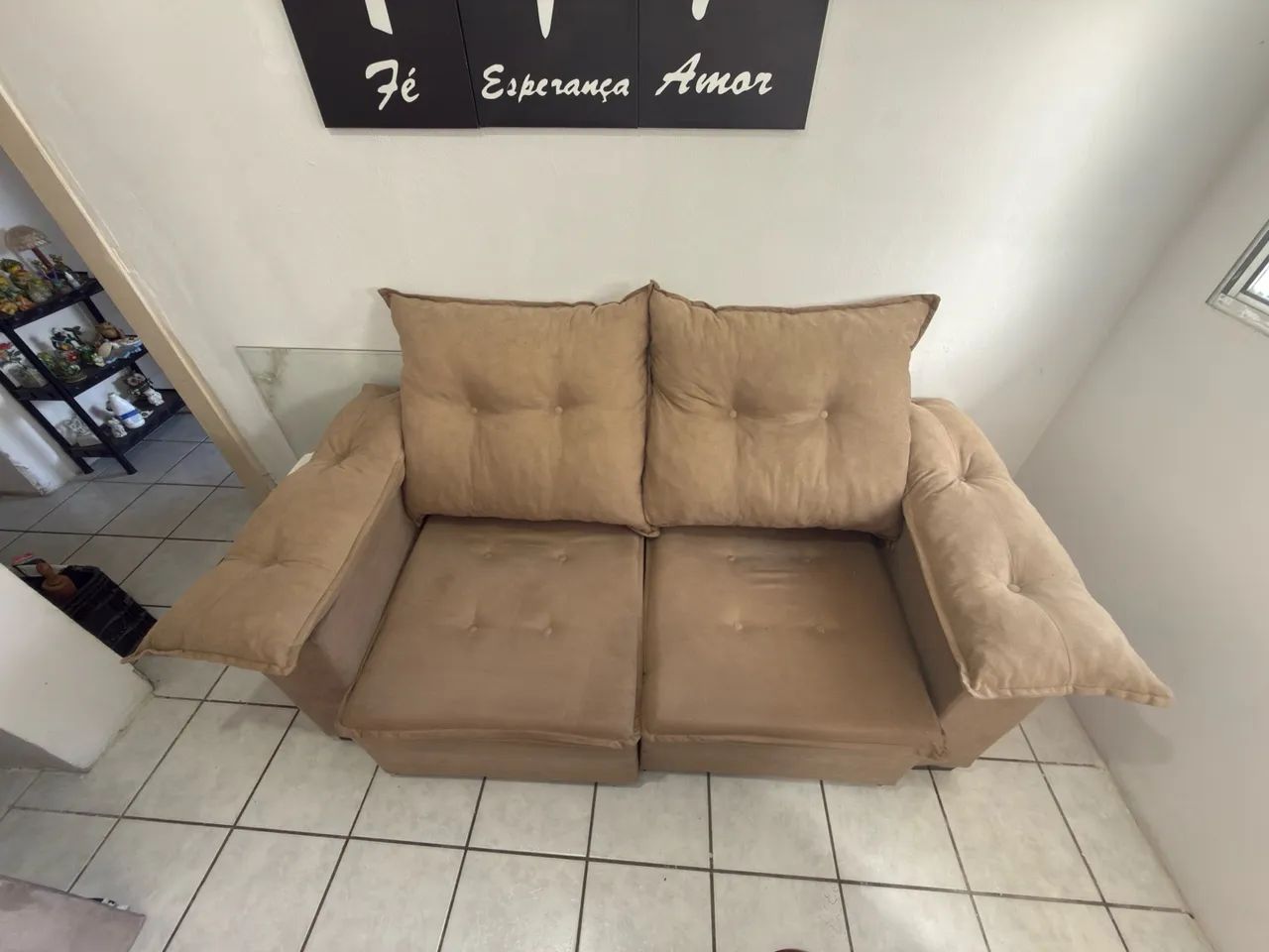 Vendo sofá super retrátil dois lugares! - Foto 5