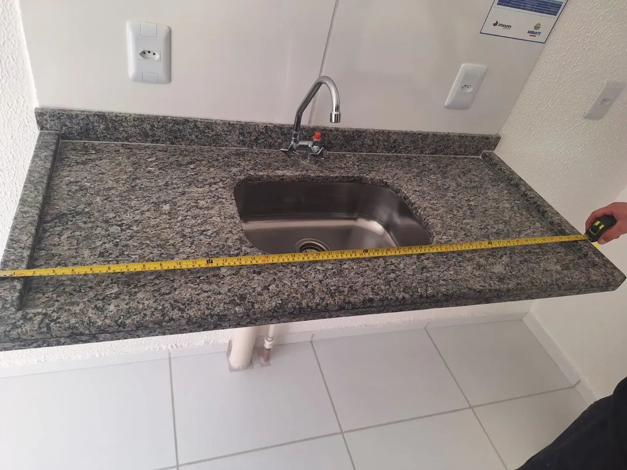 Pia de Mármore 1,20m