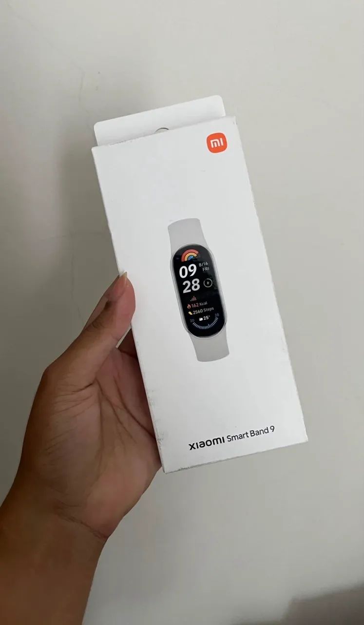 Mi band 8 com caixa e 3 pulseiras - Foto 3