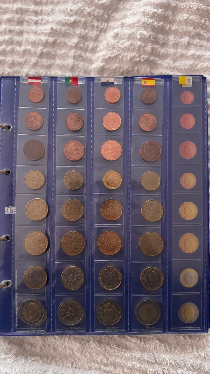 Álbum e Moedas de Euro Safe  - Foto 4
