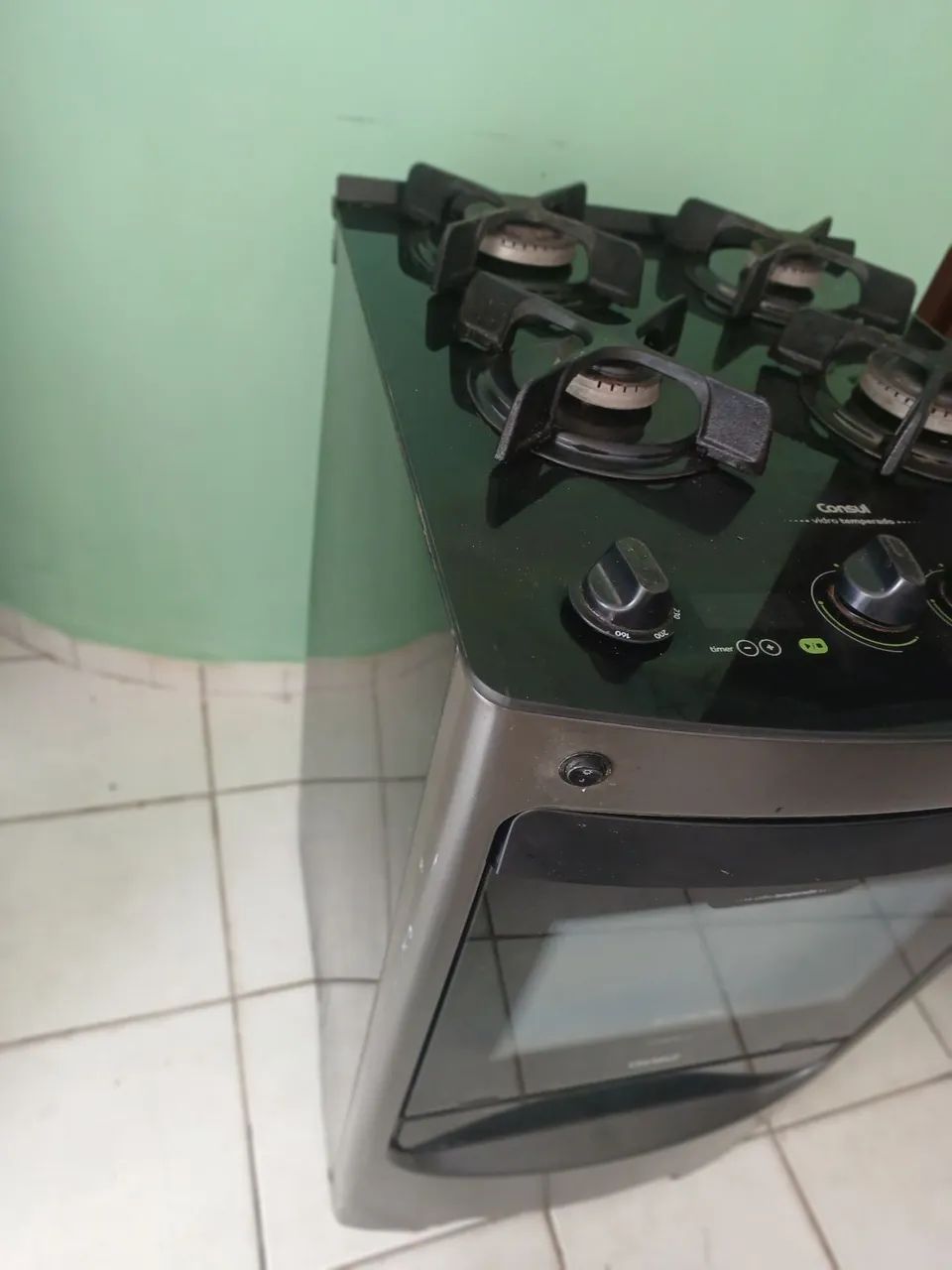 Fogão automático mesa de vidro  - Foto 2
