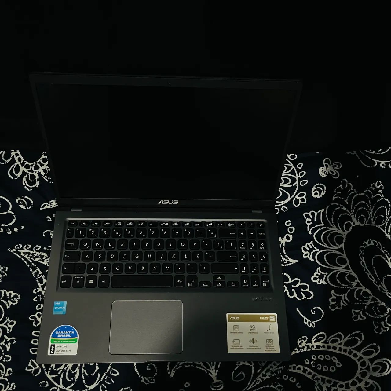 Notebook Asus Vivobook Intel Celeron 4GB RAM SSD 119GB - Perfeito p/ Estudos - Foto 4