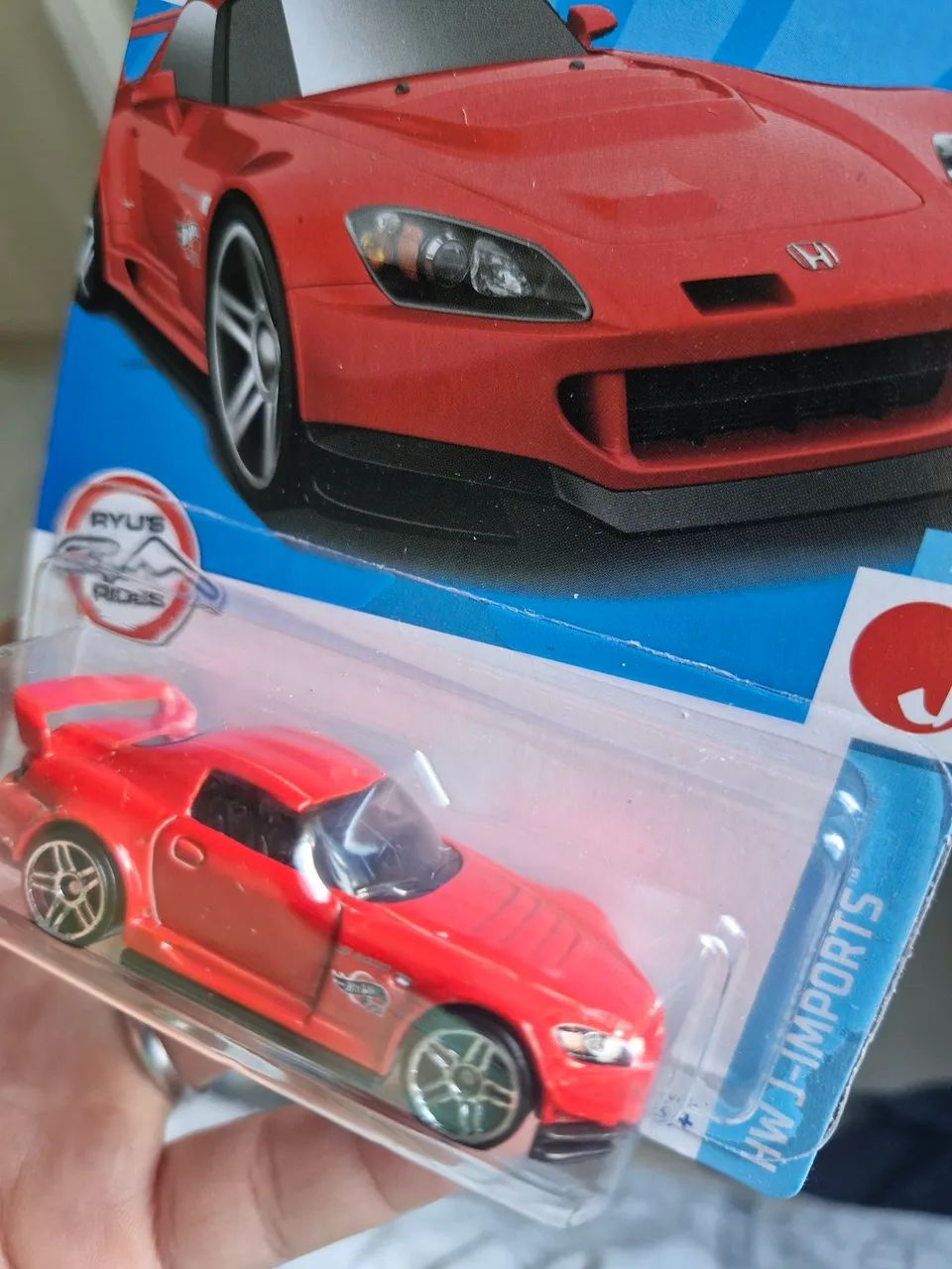 HOT WHEELS HONDA S2000 RED - HW J-IMPORTS 118/250 - 3/10