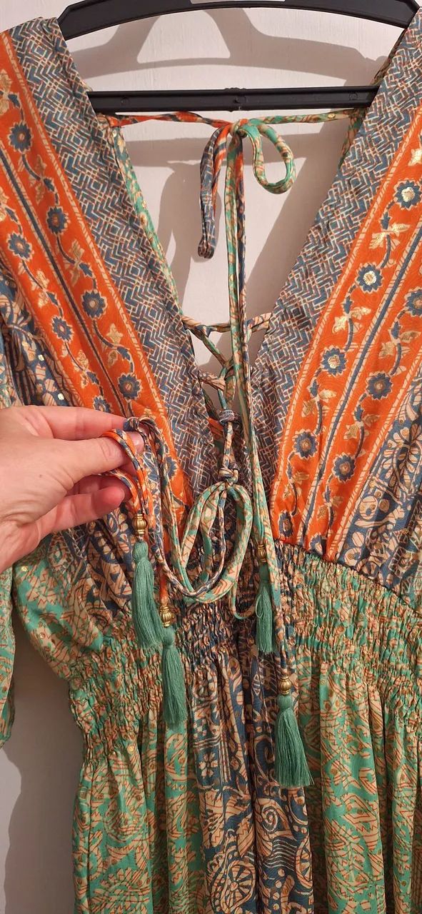 Maravilhoso Vestido Indiano - Foto 4