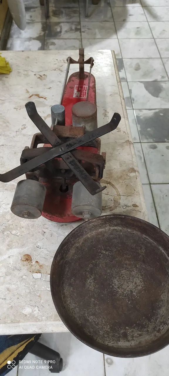Balança antiga para coleção: - Foto 4