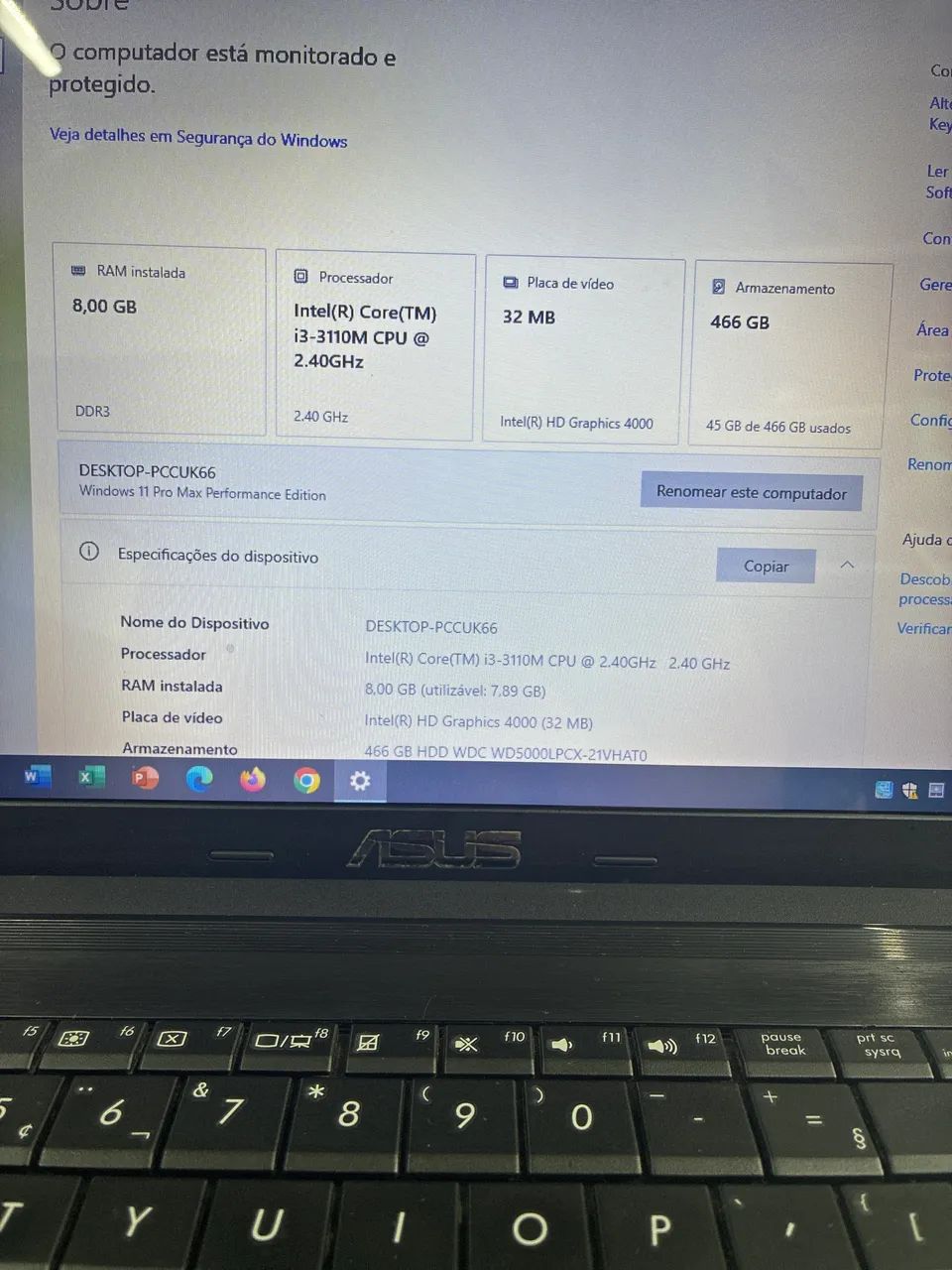 Notebook Asus core I3  - Foto 3