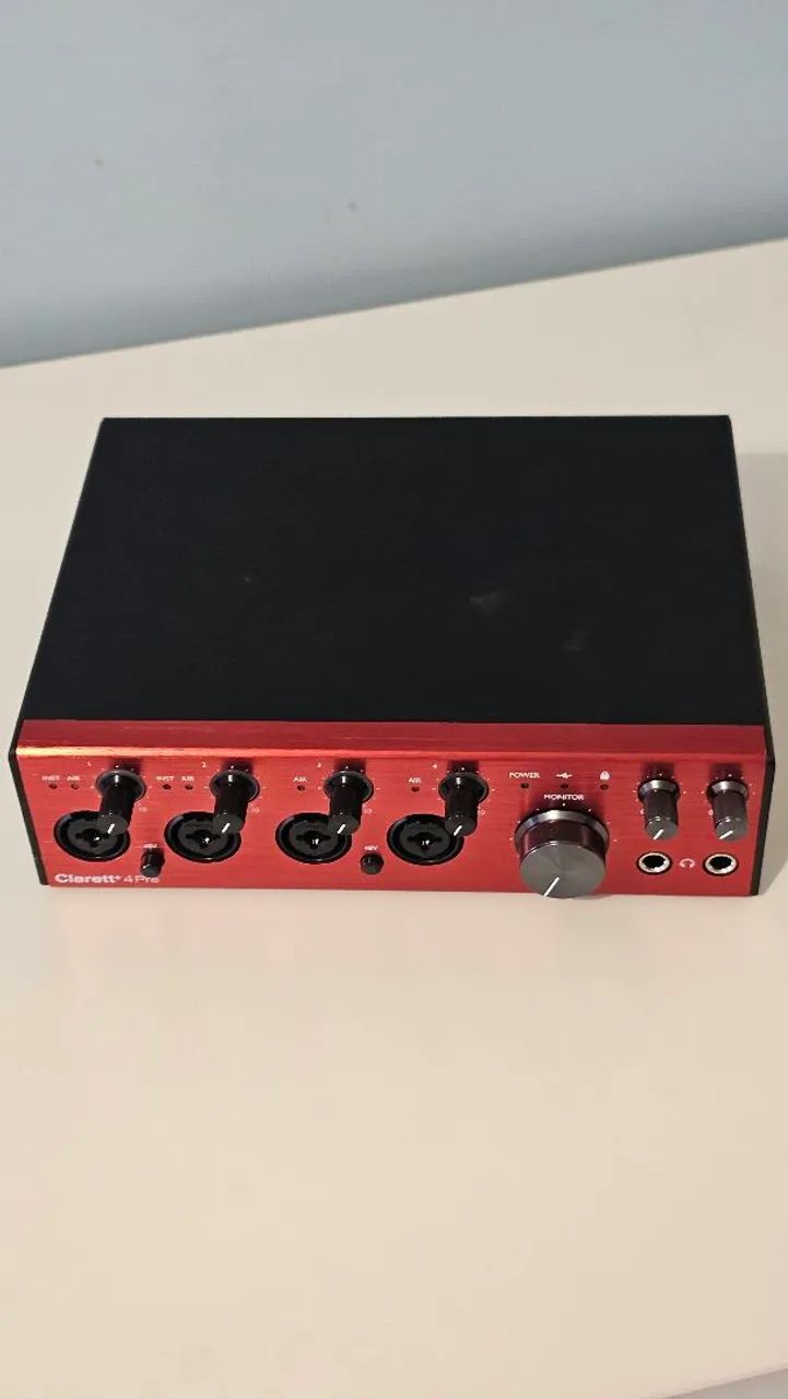 Interface de audio Focusrite Clarett+ 4pre - Foto 3
