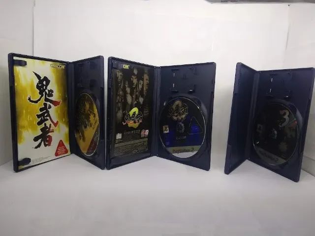 Kit 3 Jogos: Onimusha - Ps2 Original Japones - Foto 3