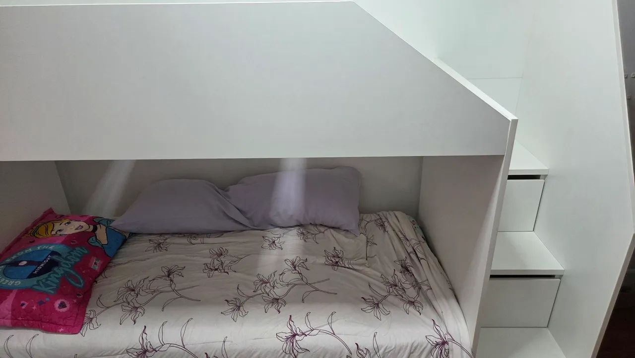 Bicama tok stok com 3 gavetas/ escadas laterais  - Foto 2