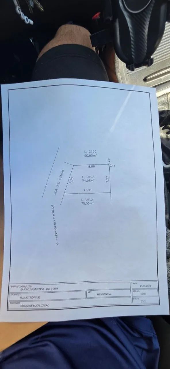 Lote 75 m² em Condomínio Fechado - Foto 3