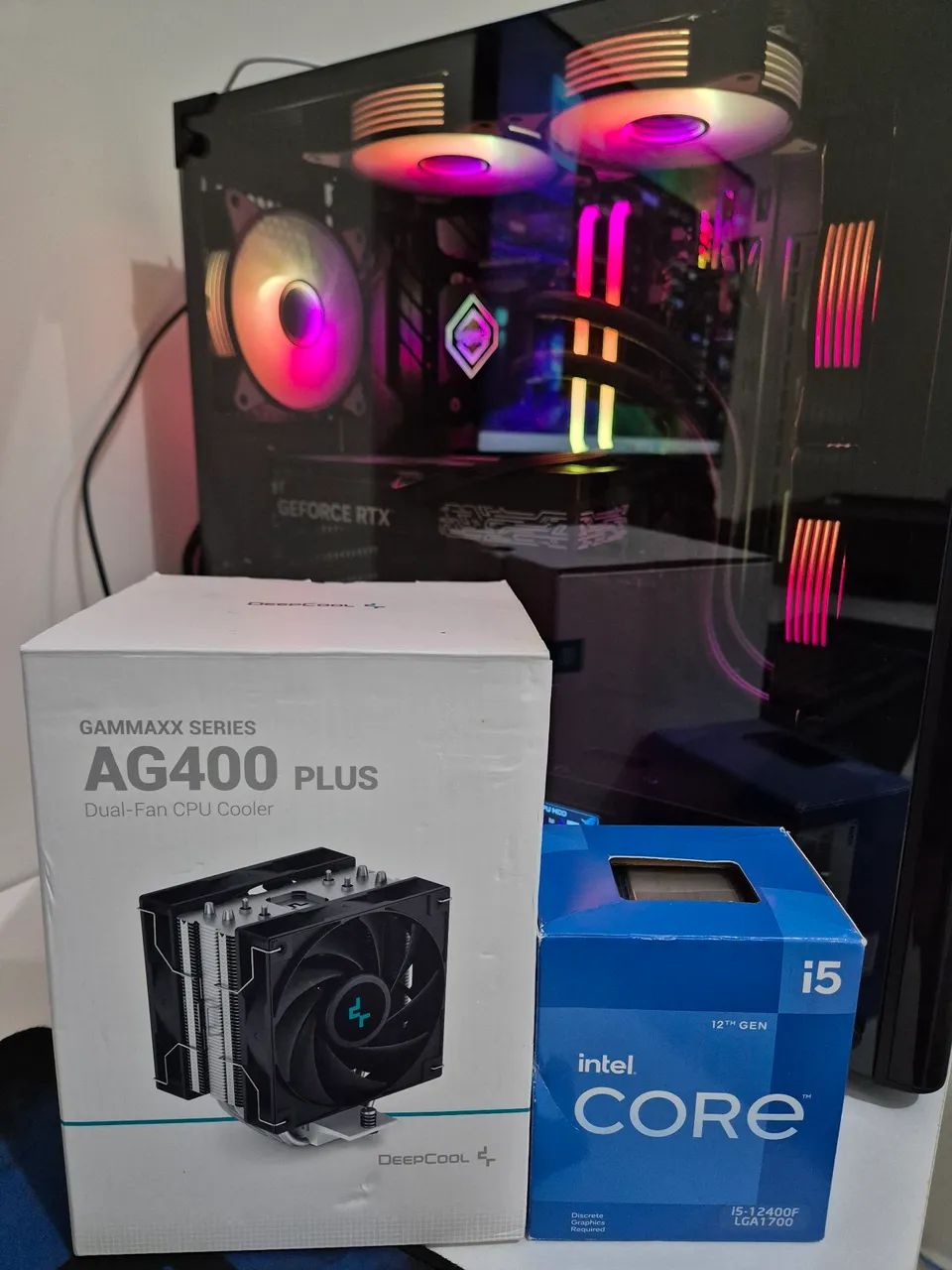 Intel Core I5 12400F + DeepCool AG400 Plus