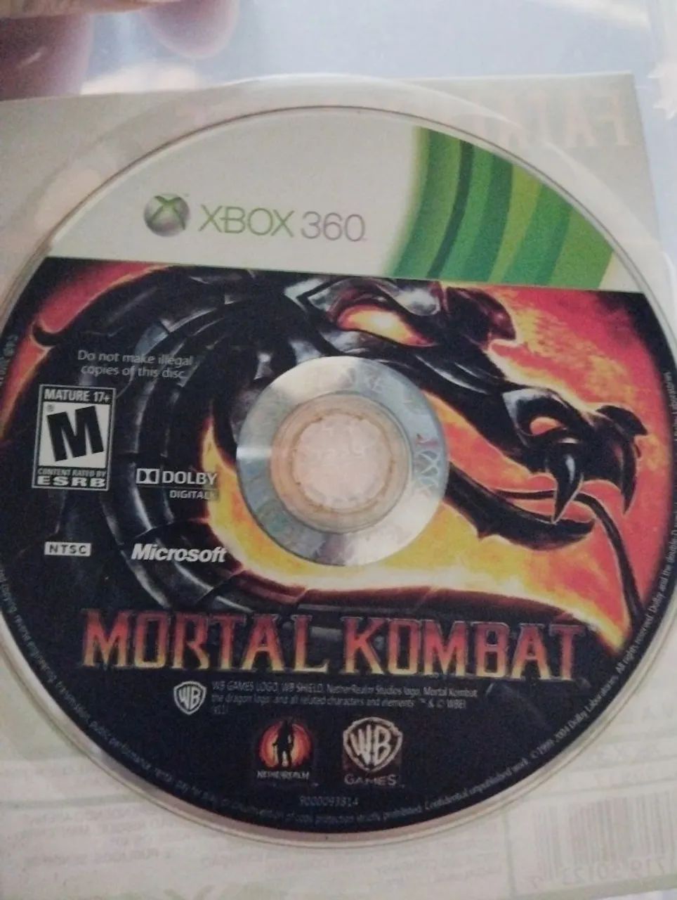 Jogo original Xbox 360 compatível com Xbox one 