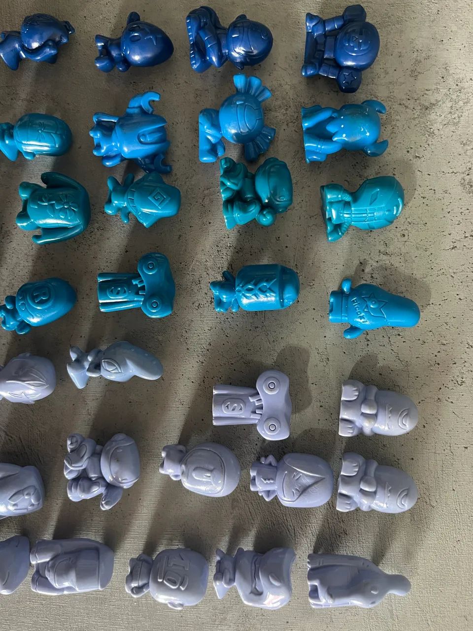Gogos Crazy Bones azuis  - Foto 2