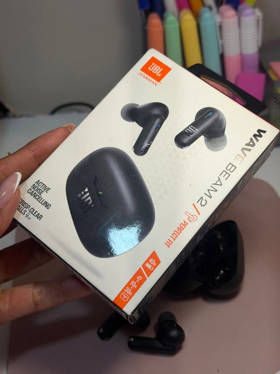 Fone JBL Wave Beam 2 - Novo