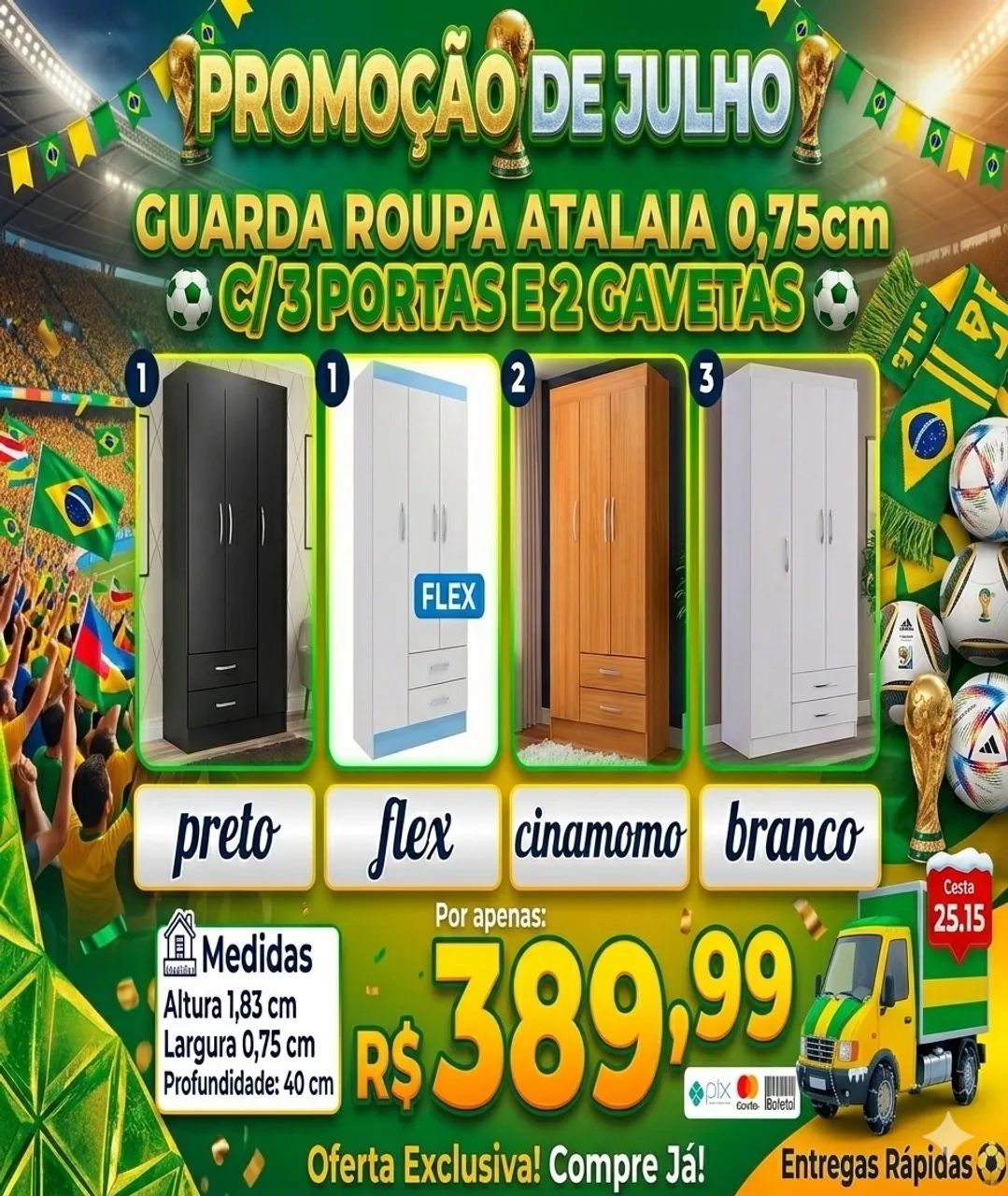 Guarda Roupa Atalaia 