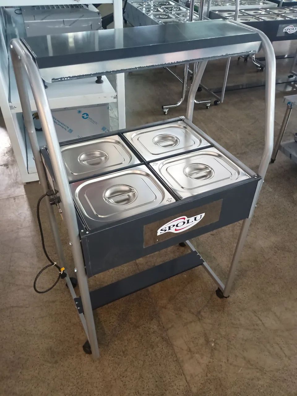 Buffet Térmico Self-Service 4 Cubas 220V - Spolu - Foto 2