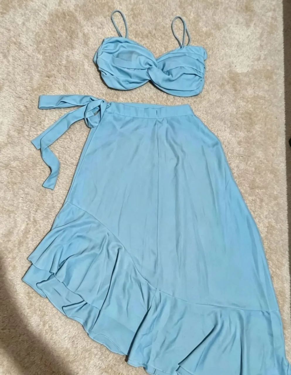 Conjunto crepe não amassa