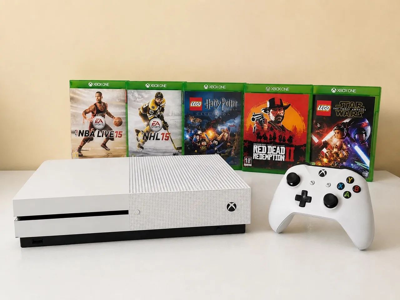 Xbox one s + 1 controle + jogos  - Foto 2