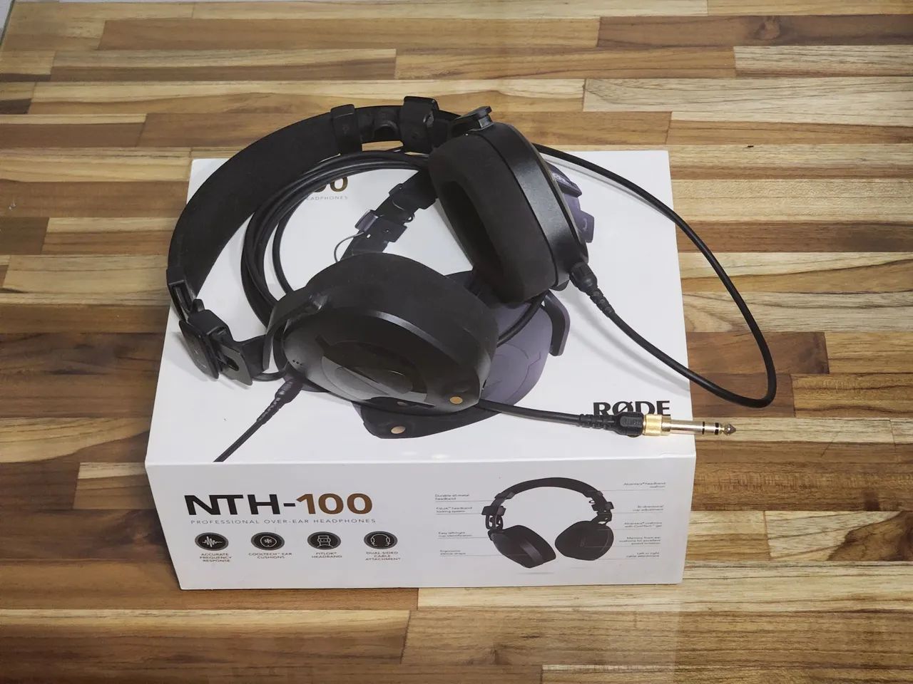 Fone Profissional Overear Rode NTH-100 - Foto 3