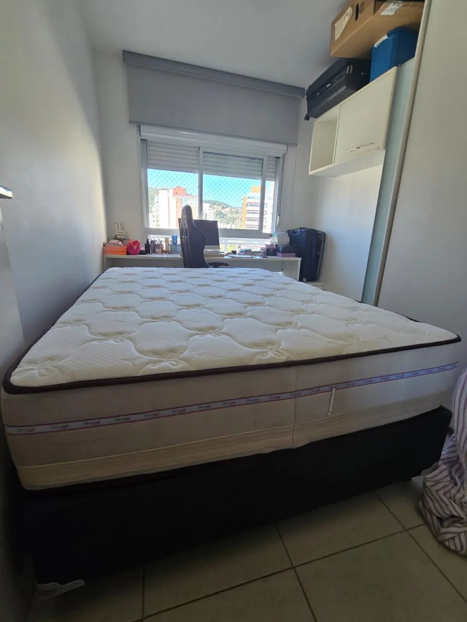 Cama box com colchão mola pro latex - Foto 5