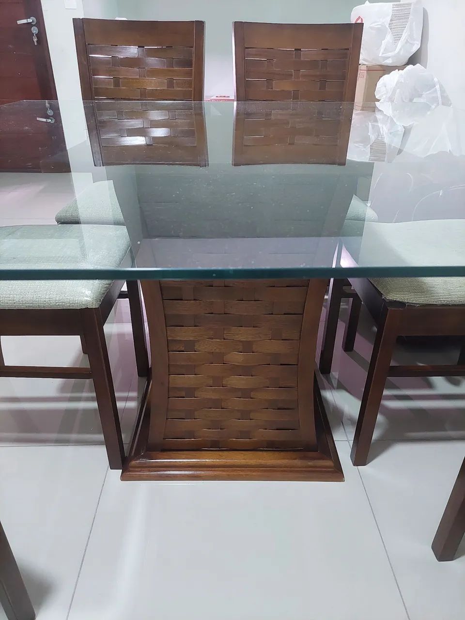 Mesa de jantar para 6 cadeiras  - Foto 3