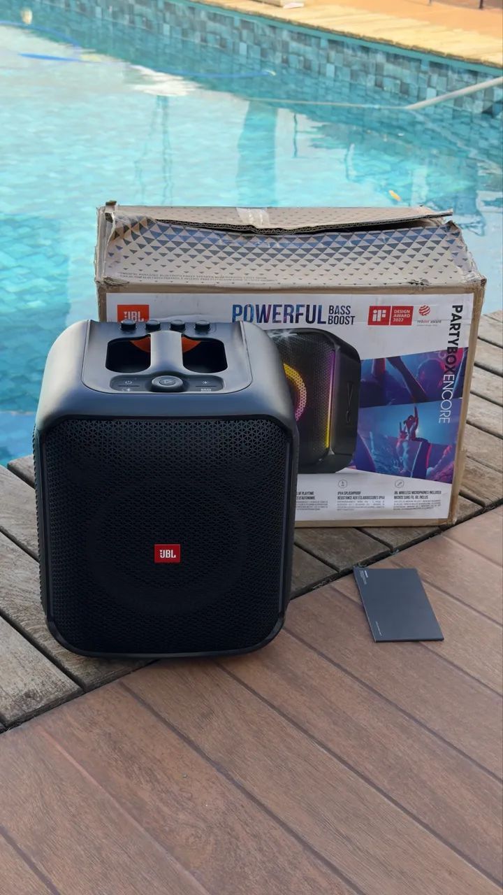 Jbl Partybox Encore com caixa 