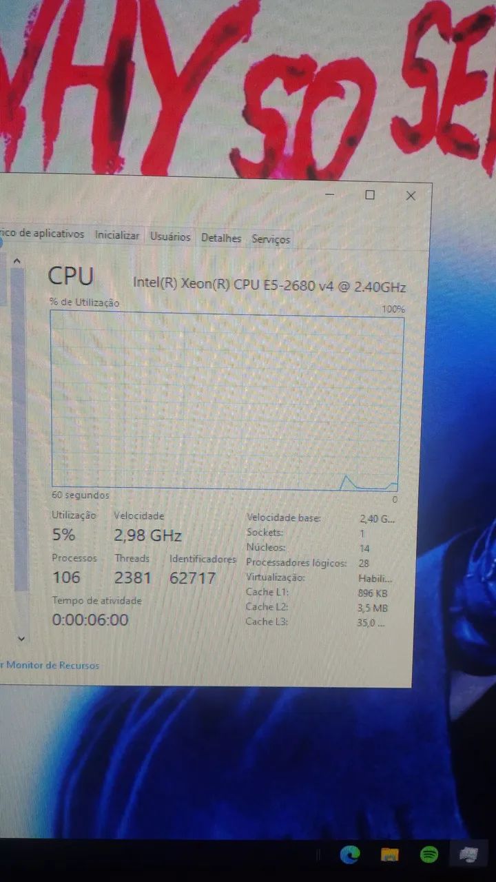Kit Placa-mãe X99 + Xeon E5-2680 v4 (14 núcleos / 28 threads) - Foto 3