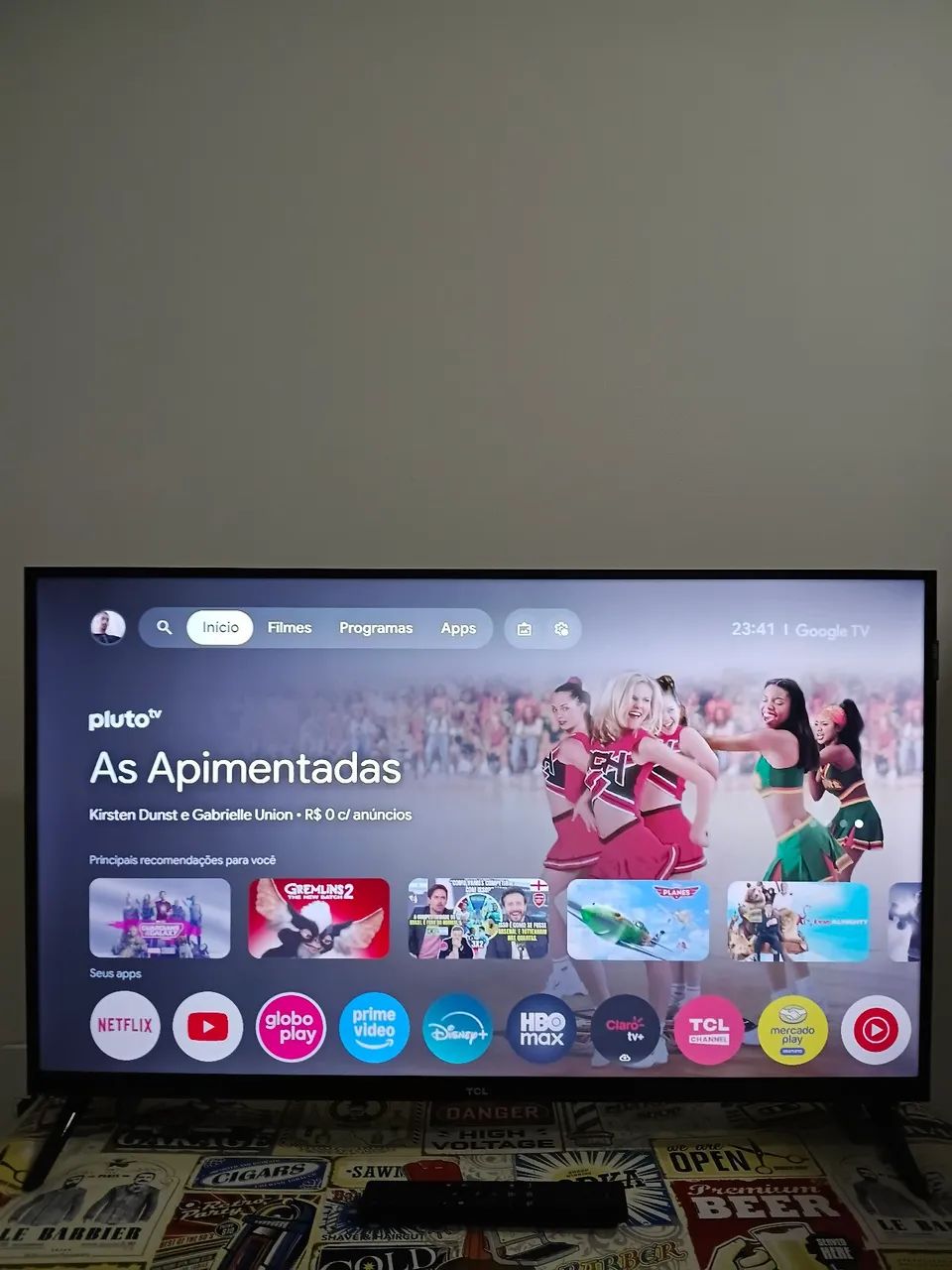 Smart TV TCL 32' QLED Wi-Fi