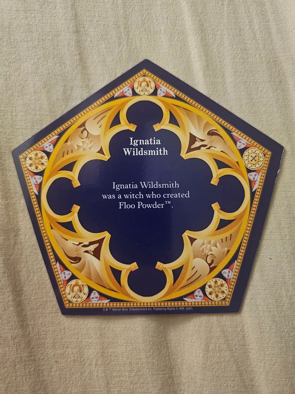 Card Sapo de Chocolate Ignatia Wildsmith (Harry Potter) - Foto 2