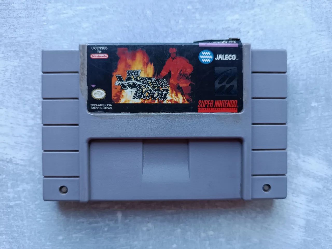 Ignition Factor Original Snes 