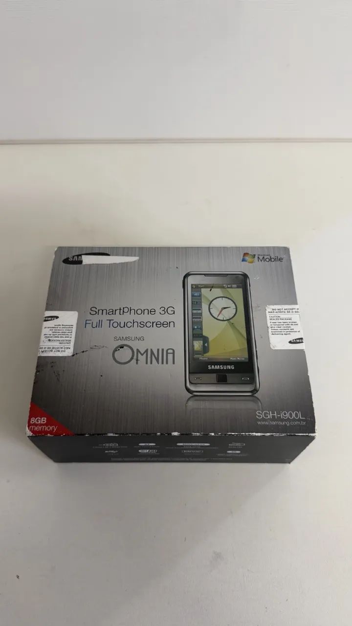 Samsung Omnia SGH-i900L 8GB Completo na Caixa