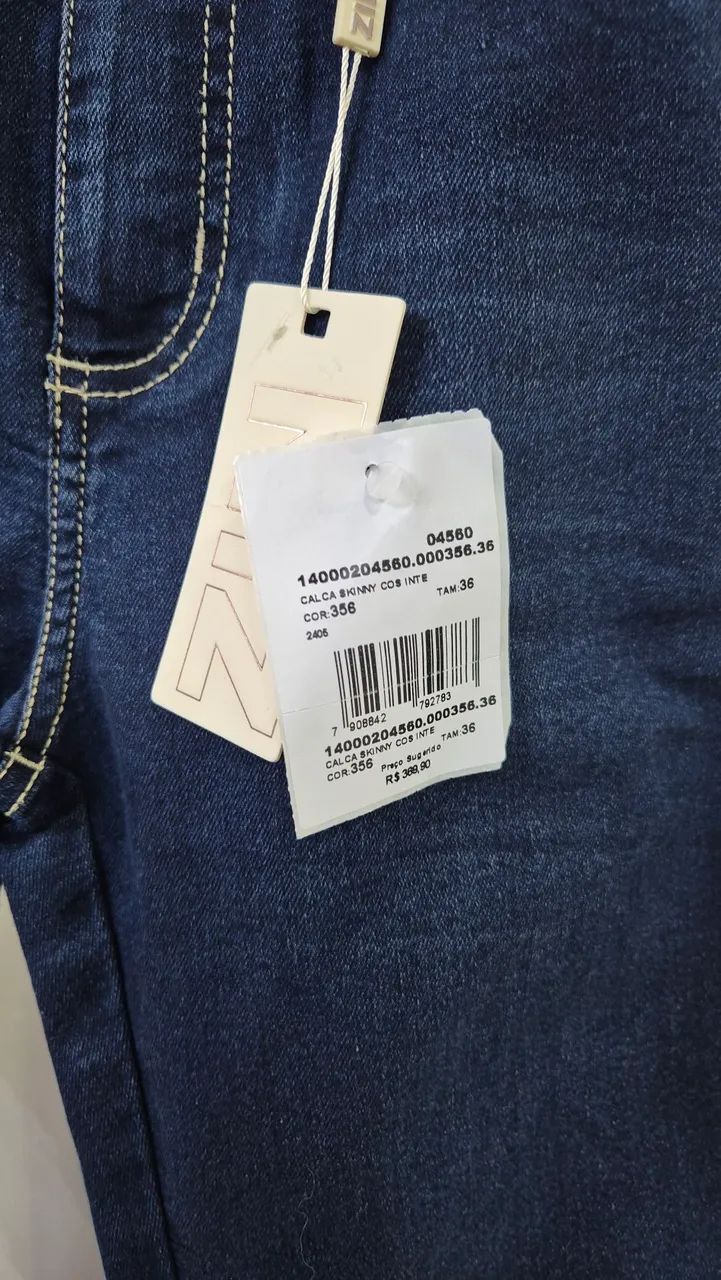 Calça Jeans Feminino Zinco - Foto 4