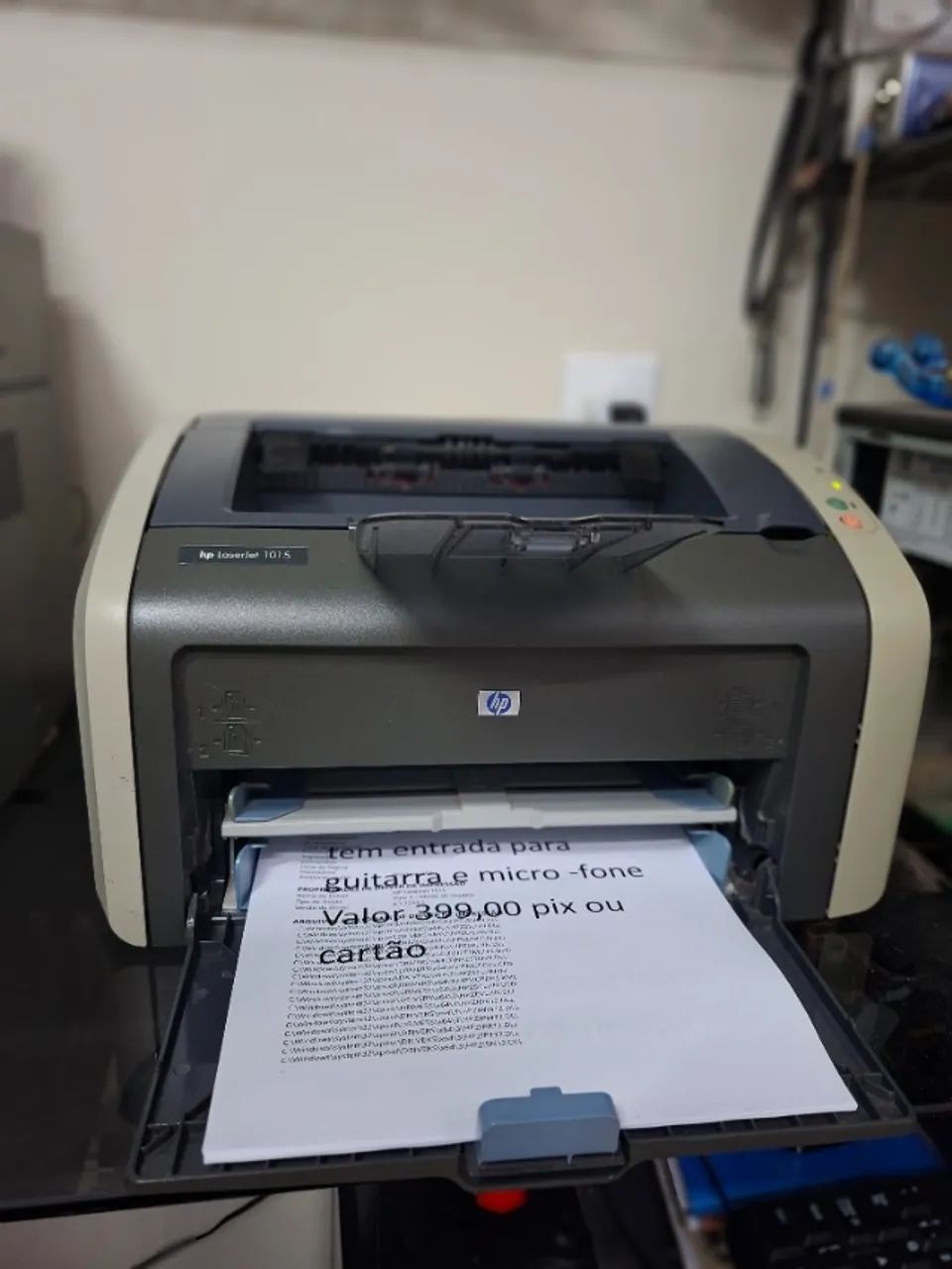vendo impressora hp laser jet 1015 com toner cheio em otimo estado de conservaçao e funcio - Foto 5