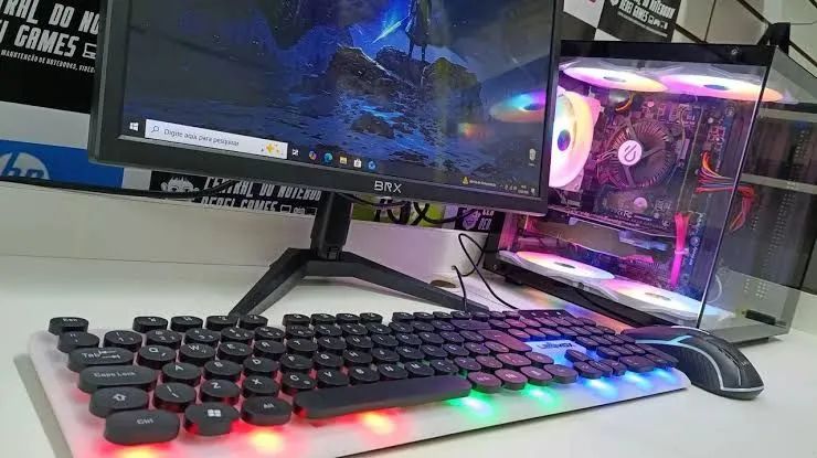 Pc gamer i7 + placa de video e tela - Foto 2