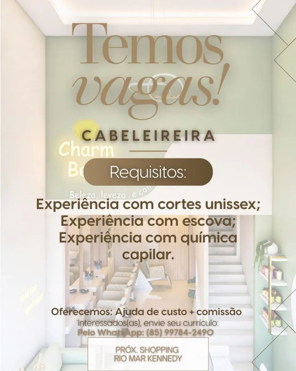 Cabeleireira profissional 