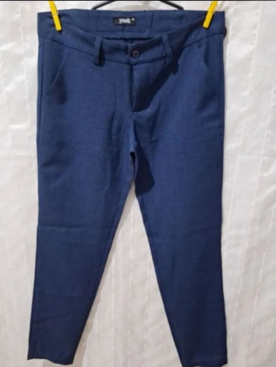 Calça feminina social azul marinho 