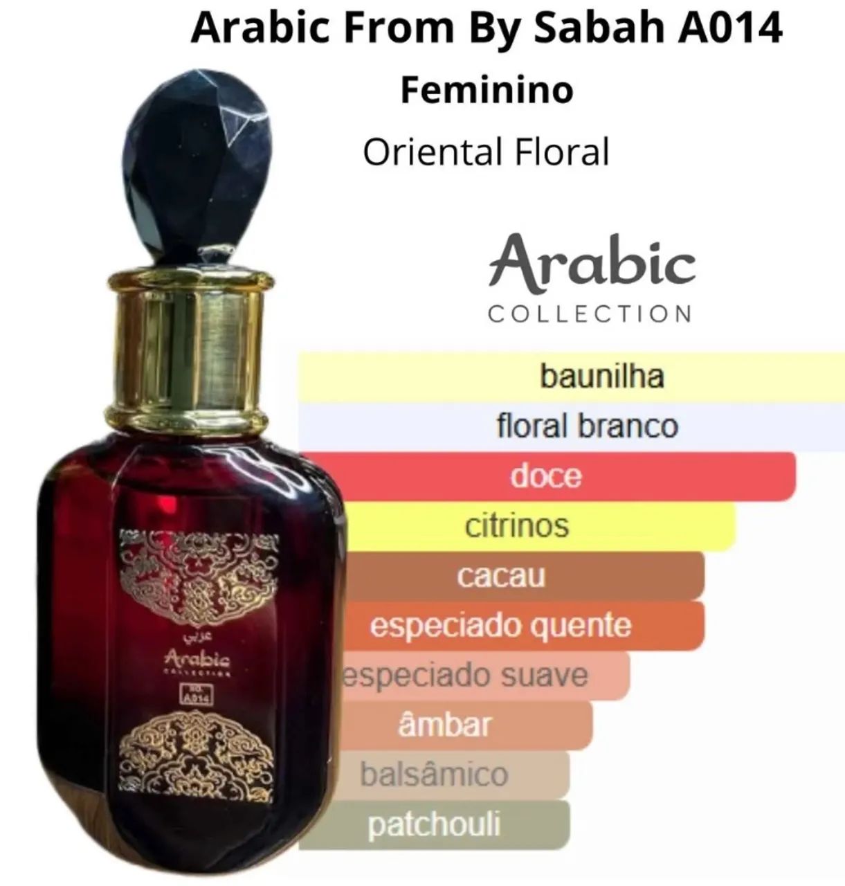 Sabah A014 | 25 ML | Feminino - Foto 3