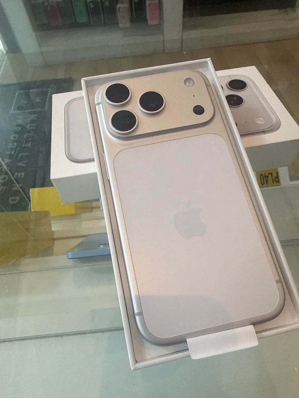 Iphone 17 pro 512 prata  Bateria 100% garantia Apple 