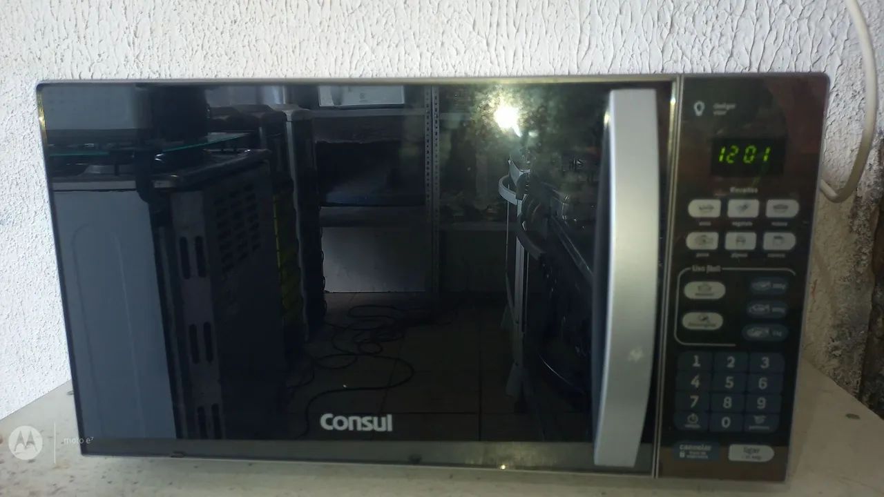 Microondas Consul está funcionando perfeitamente