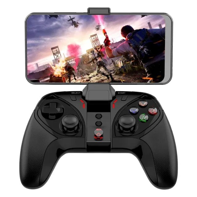 Controle de Jogo Sem Fio Bluetooth 3 Compatível com Tablets Móveis Android/iOS para Consol - Foto 2