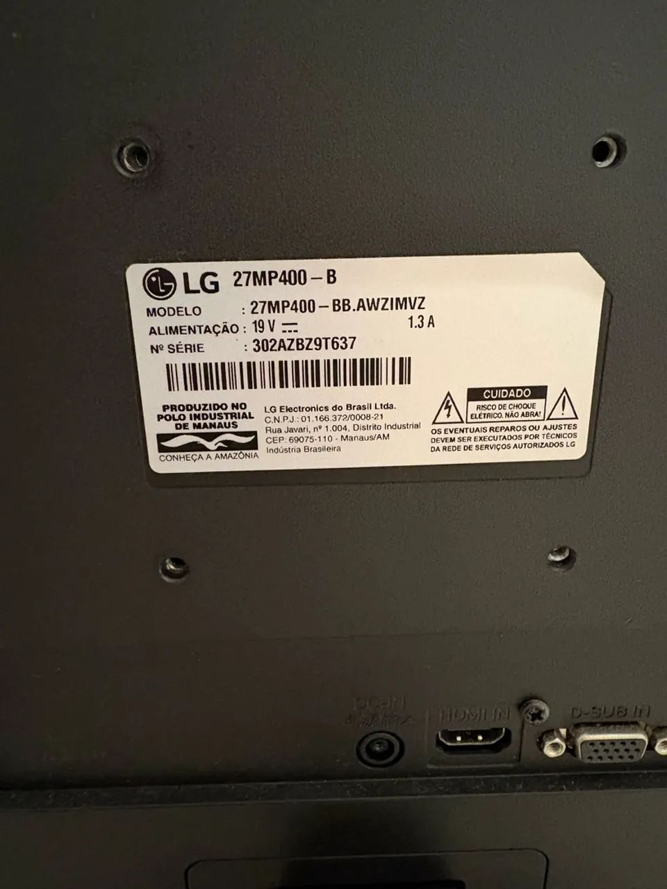 Monitor LG 27 polegadas  - Foto 3