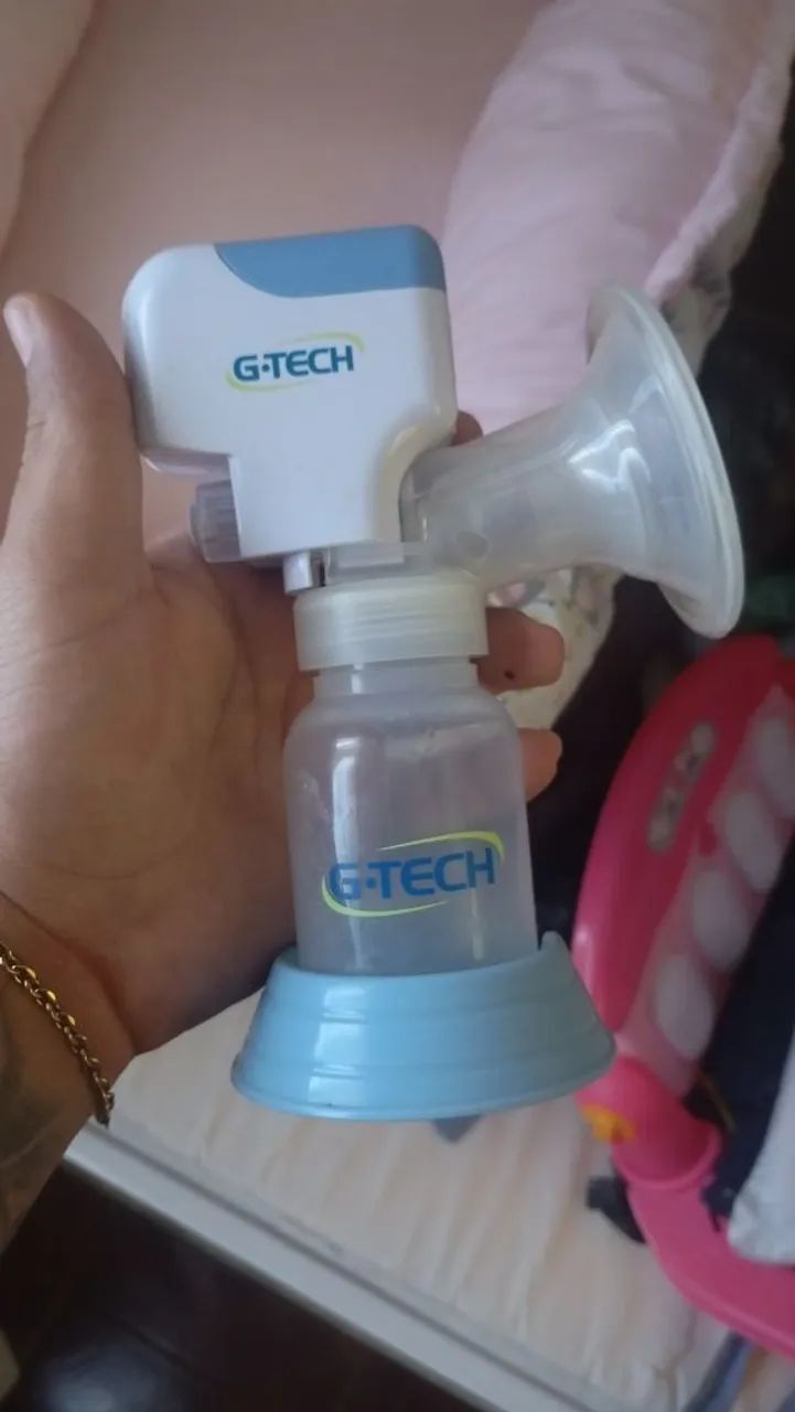 Bombinha de tirar leite materno