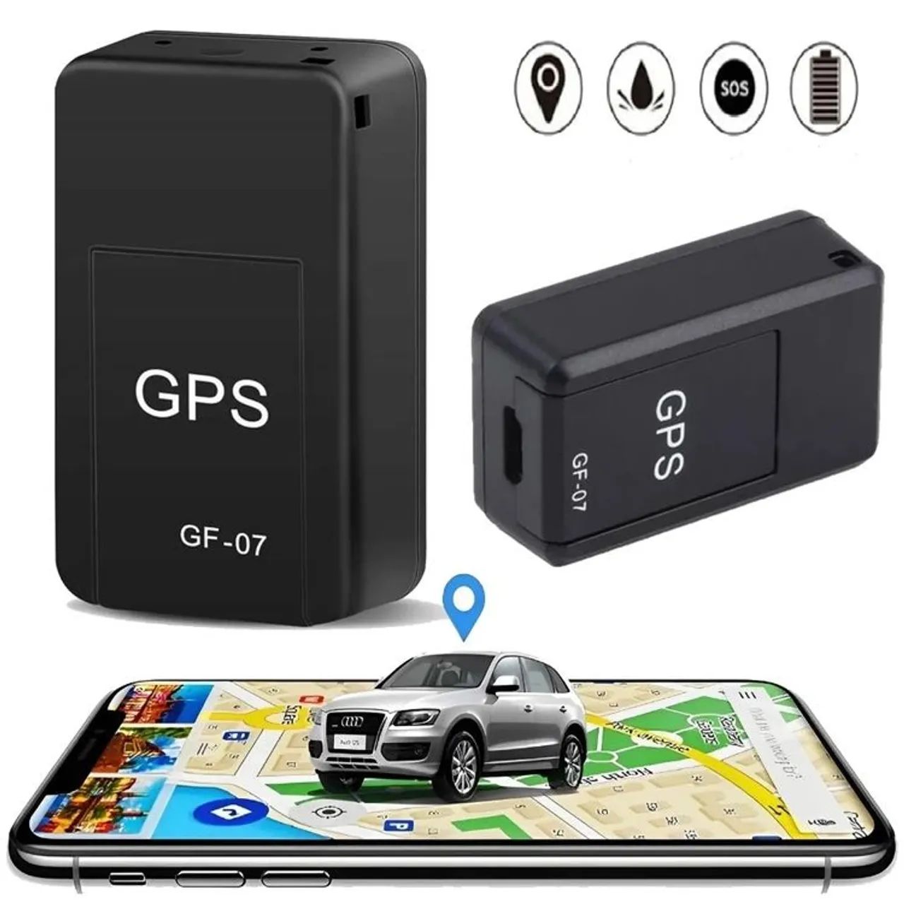 Mini Rastreador GPS Carro, Moto, Caminhão