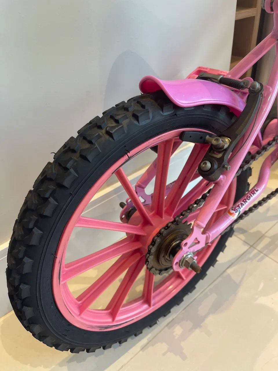 Bicicleta Infantil Aro 16 rosa - Foto 4