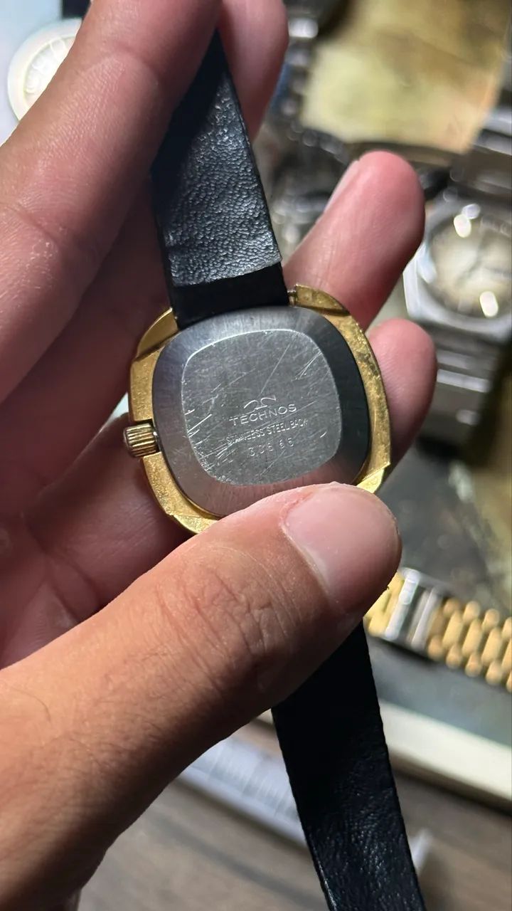 Relógio technos suíço automático vintage original  - Foto 4